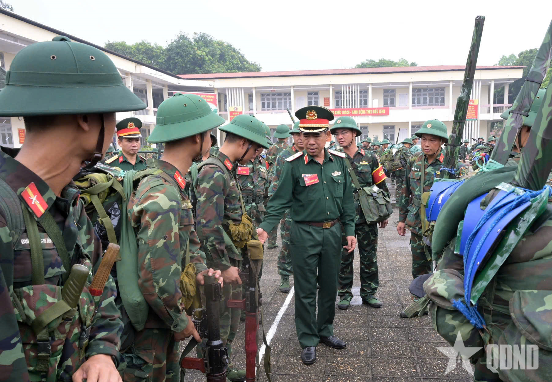 Trường Sĩ quan Lục quân 1: Tổ chức diễn tập cho học viên Khóa 91

